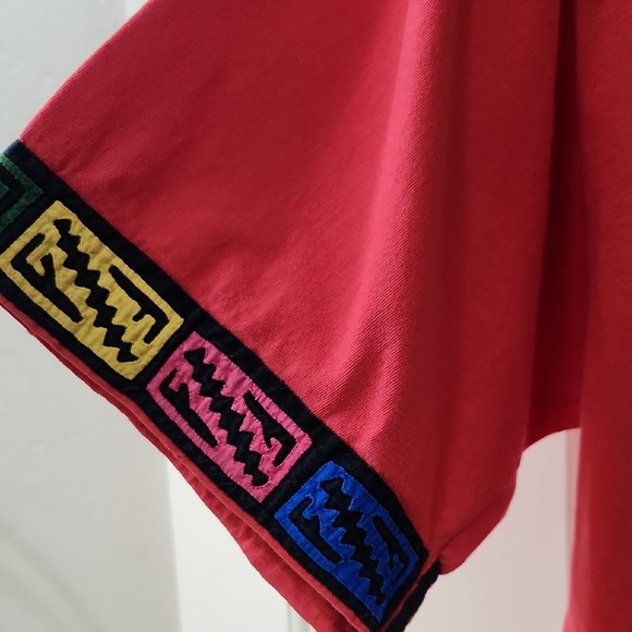 Vintage Luigi Baretta Red Mola Panel T-Shirt - XL - Picture 4 of 10